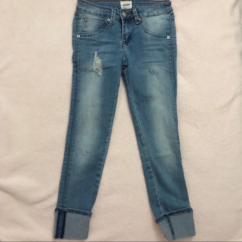 Hudson Girls Midrise Light Blue Jeans 💙✨